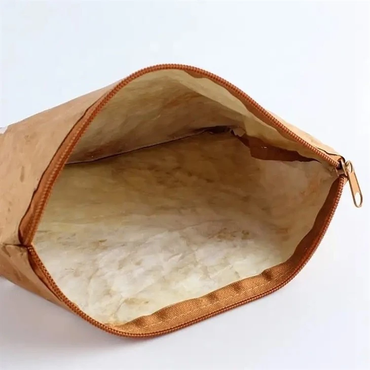 Tyvek Makeup Cosmetic Bag With Logo Printing Manufacturer